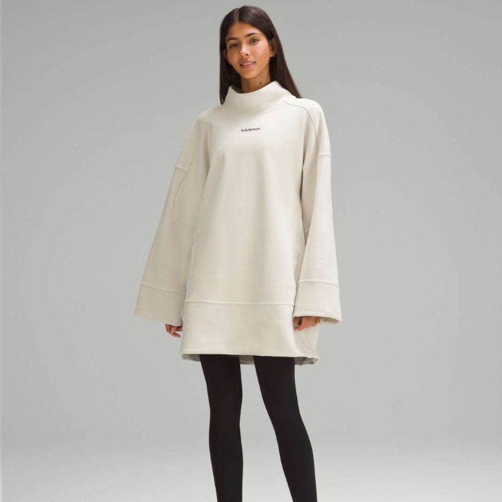 NWT Lululemon Heavyweight Fleece Mock-Neck Sweatshirt